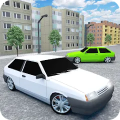 Скачать взлом Russian Cars: 8 in City  [МОД Много денег] - полная версия apk на Андроид