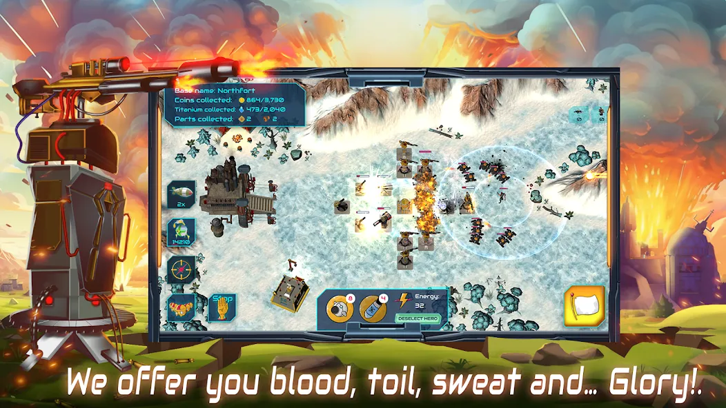 Boulder Base: Defense Strategy (Боулдер Бейс)  [МОД Unlimited Money] Screenshot 3