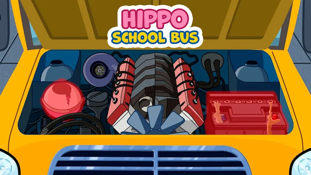 Kids School Bus Adventure  [МОД Меню] Screenshot 3