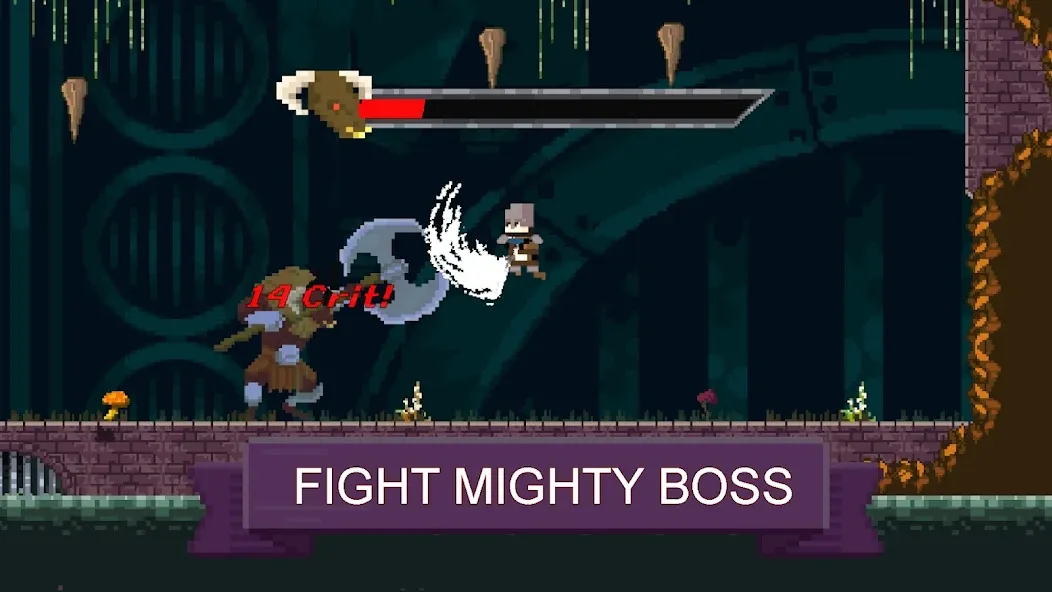 Rune Sword: Action Platformer (Руновый меч)  [МОД Unlocked] Screenshot 2