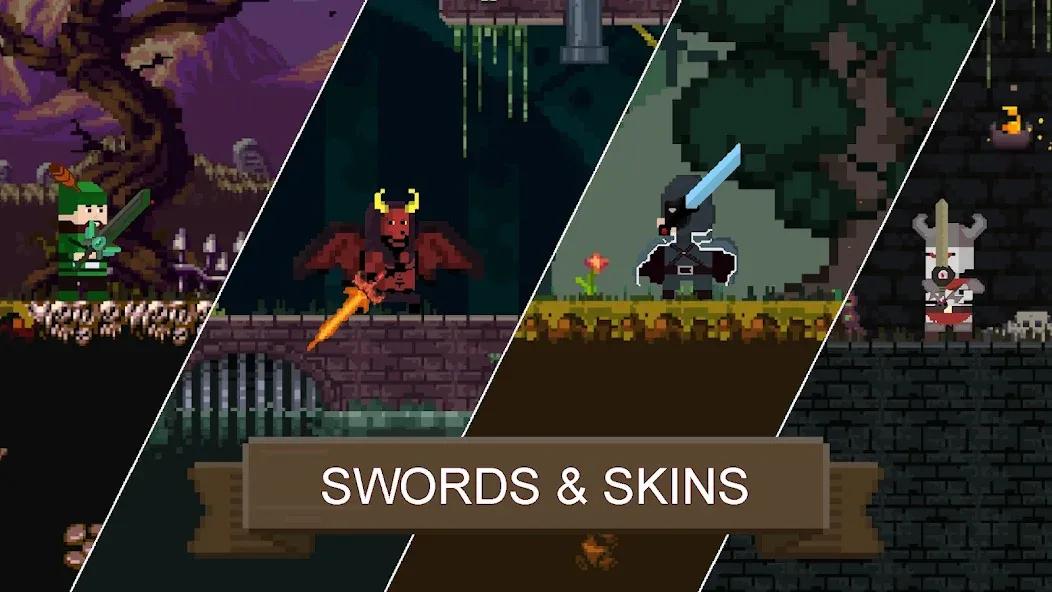 Rune Sword: Action Platformer (Руновый меч)  [МОД Unlocked] Screenshot 5