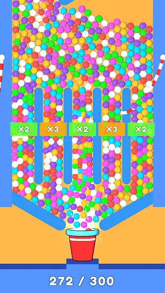 Balls and Ropes: Cut 'n Bounce (Боллс энд Роупс)  [МОД Menu] Screenshot 5