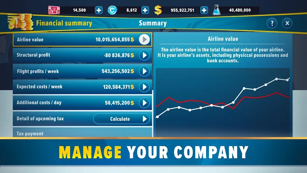 Airlines Manager: Plane Tycoon (Эйрлайнс Менеджер)  [МОД Много денег] Screenshot 5