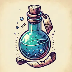 Скачать взломанную Potion shop: Alchemy Simulator (Пошоп)  [МОД Бесконечные монеты] - последняя версия apk на Андроид