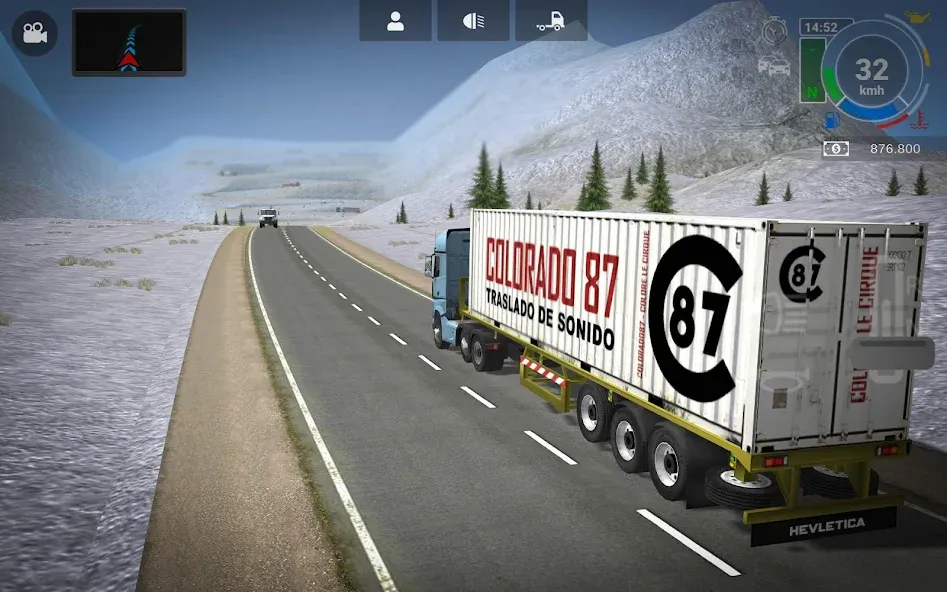 Grand Truck Simulator 2 (Гранд Трак Симулятор 2)  [МОД Много денег] Screenshot 4