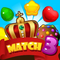 Скачать взломанную Royal Match King (Роял Матч Кинг)  [МОД Меню] - полная версия apk на Андроид