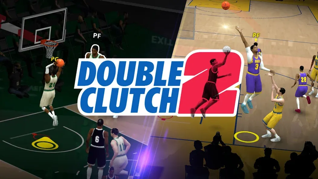 DoubleClutch 2 : Basketball (ДаблКлач 2)  [МОД Unlimited Money] Screenshot 1