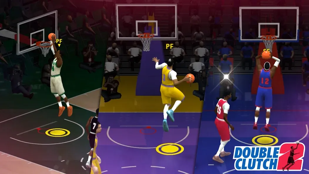 DoubleClutch 2 : Basketball (ДаблКлач 2)  [МОД Unlimited Money] Screenshot 3