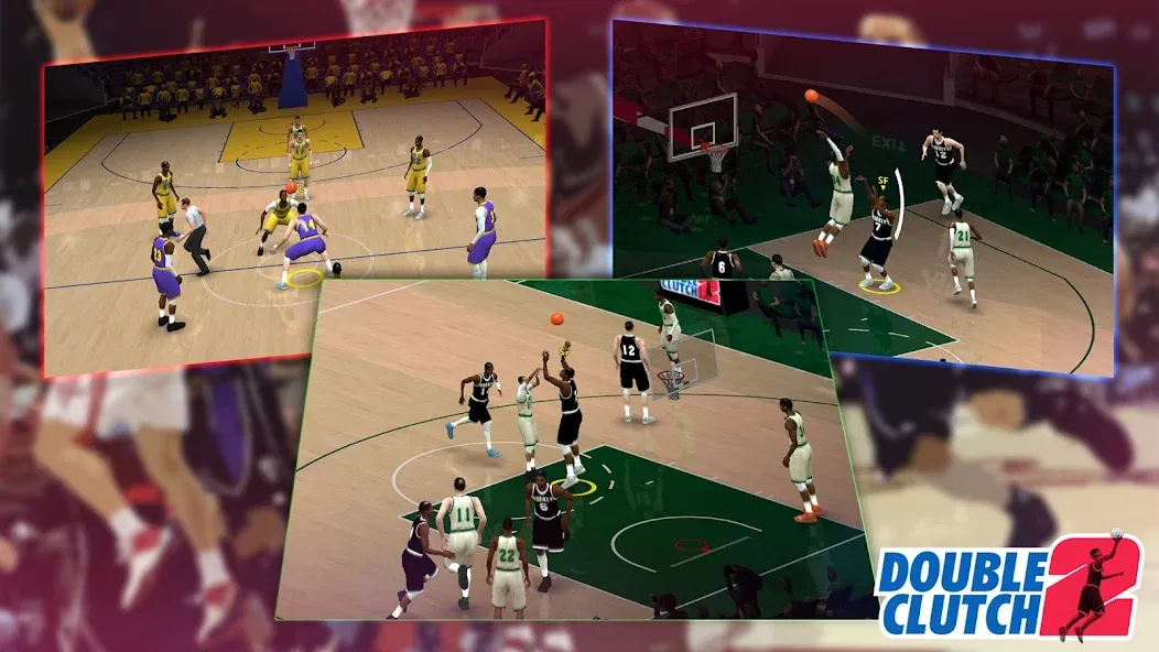 DoubleClutch 2 : Basketball (ДаблКлач 2)  [МОД Unlimited Money] Screenshot 4