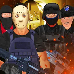 Скачать взлом Justice Rivals 3 Cops&Robbers  [МОД Unlocked] - стабильная версия apk на Андроид