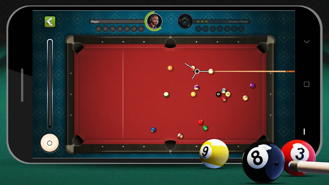 8 Ball Billiards Offline Pool (Балл Бильярд Оффлайн Пул)  [МОД Unlocked] Screenshot 5