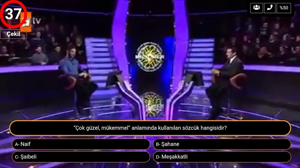 Milyoner Bilgi Yarışması -SWT  [МОД Меню] Screenshot 2