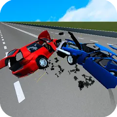 Взломанная Car Crash Simulator: Accident (Кар Симулятор Столкновений)  [МОД Mega Pack] - последняя версия apk на Андроид