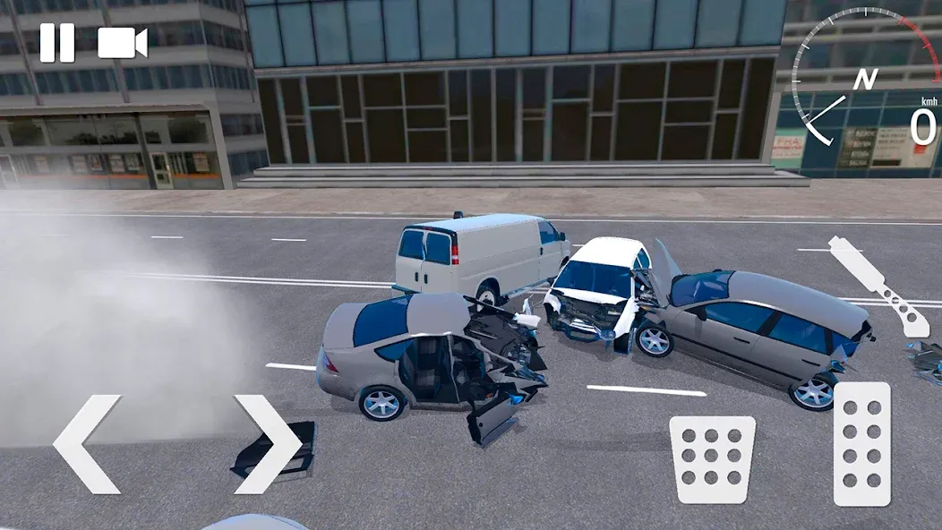 Traffic Crashes Car Crash (Трафик Краш Кар Краш)  [МОД Бесконечные деньги] Screenshot 1