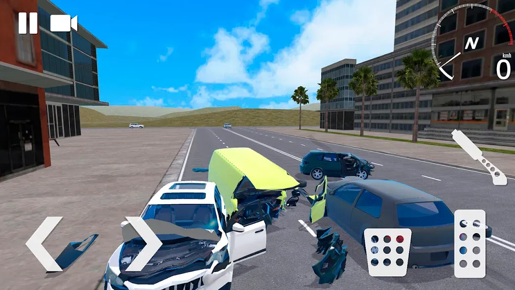 Traffic Crashes Car Crash (Трафик Краш Кар Краш)  [МОД Бесконечные деньги] Screenshot 3