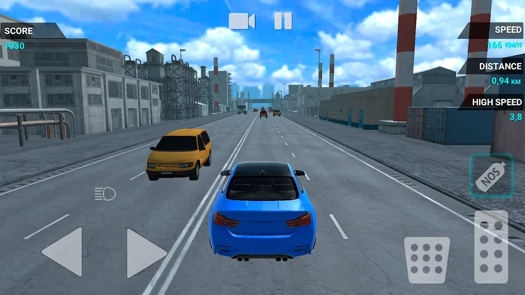 Traffic Racer Speeding Highway (Трафик Рейсер Скоростная Шоссе)  [МОД Mega Pack] Screenshot 4