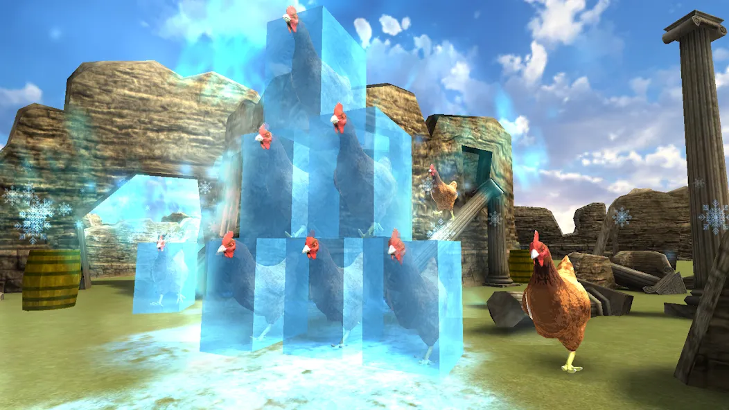 Cluck Shot: Chicken War FPS (Клак Шот)  [МОД Много денег] Screenshot 3