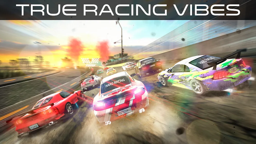 Hard Racing - Real Drag Racing (Хард Рейсинг)  [МОД Mega Pack] Screenshot 1