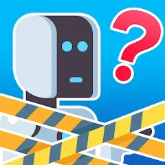 Скачать взлом No Robots Allowed - Crazy Quiz (Но роботы не допускаются)  [МОД Бесконечные деньги] - полная версия apk на Андроид