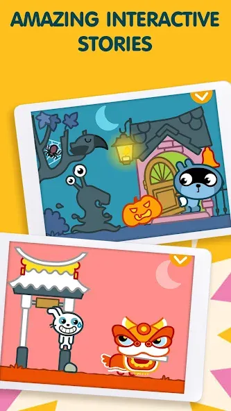 Pango Kids: Fun Learning Games  [МОД Бесконечные монеты] Screenshot 3