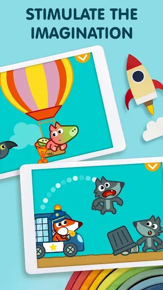 Pango Kids: Fun Learning Games  [МОД Бесконечные монеты] Screenshot 4