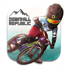 Скачать взломанную Downhill Republic (Даунхилл Республик)  [МОД Unlocked] - стабильная версия apk на Андроид