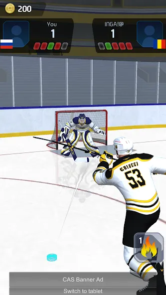 Hockey Game Stars 3D (Хоккей Гейм Старс 3D)  [МОД Бесконечные деньги] Screenshot 4