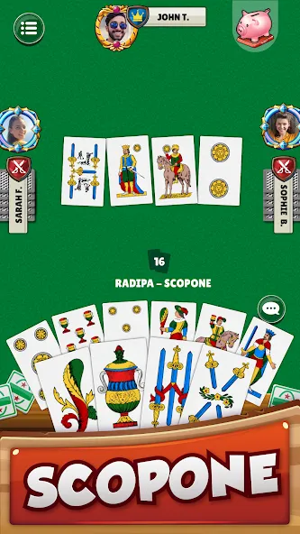 Scopa - Italian Card Game (Скопа)  [МОД Меню] Screenshot 4