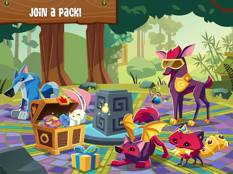 Animal Jam (Анимал Джем)  [МОД Unlocked] Screenshot 2