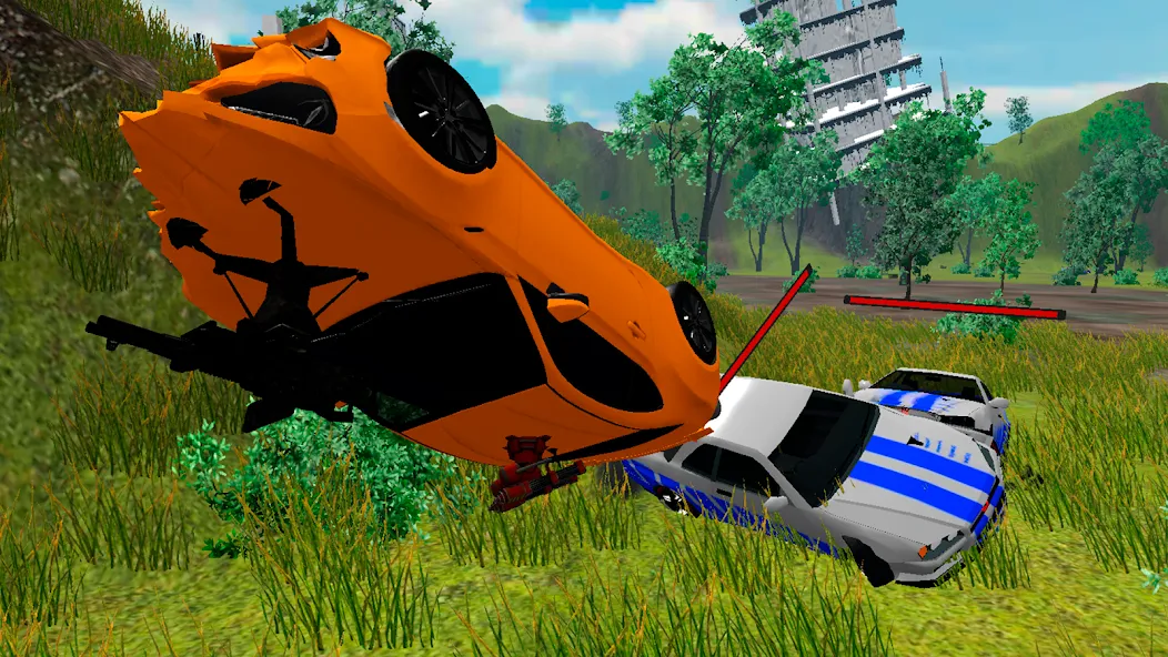 Car Crash Arena Simulator 3D  [МОД Много монет] Screenshot 1