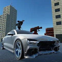 Взлом Car Crash Arena Simulator 3D  [МОД Много монет] - полная версия apk на Андроид