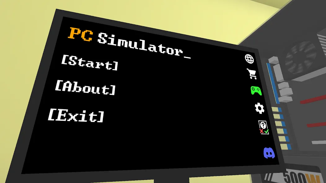 PC Simulator (ПК Симулятор)  [МОД Много денег] Screenshot 1