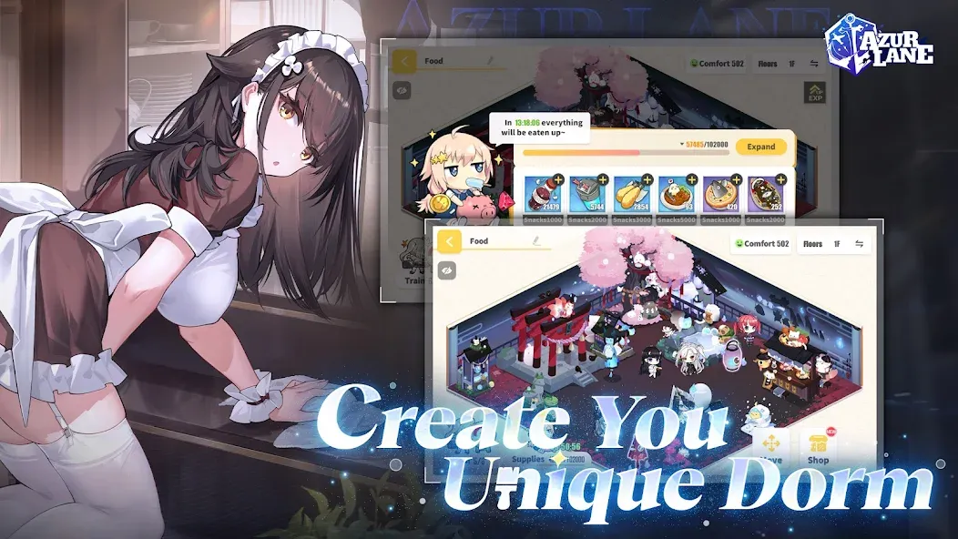 Azur Lane (Азур Лейн)  [МОД Menu] Screenshot 4