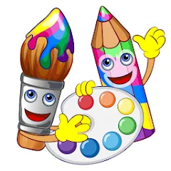 Скачать взломанную Coloring pages  [МОД Unlocked] - стабильная версия apk на Андроид