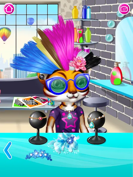 Beauty salon: hair salon  [МОД Бесконечные монеты] Screenshot 2