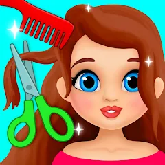 Взлом Hair salon  [МОД Все открыто] - полная версия apk на Андроид