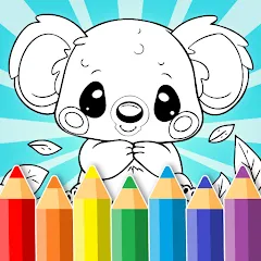 Скачать взлом Animal coloring pages  [МОД Mega Pack] - стабильная версия apk на Андроид