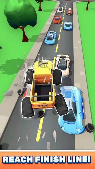 Monster Truck Rampage (Монстр Трак Рэмпейдж)  [МОД Бесконечные монеты] Screenshot 1