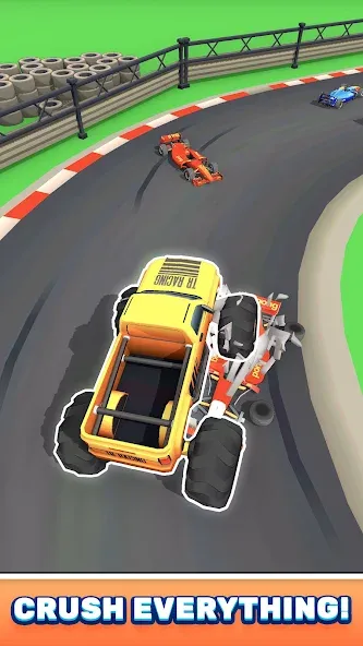 Monster Truck Rampage (Монстр Трак Рэмпейдж)  [МОД Бесконечные монеты] Screenshot 2