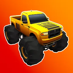 Взломанная Monster Truck Rampage (Монстр Трак Рэмпейдж)  [МОД Бесконечные монеты] - стабильная версия apk на Андроид