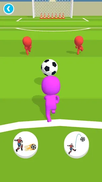 Soccer Runner (Сокер Раннер)  [МОД Много денег] Screenshot 1