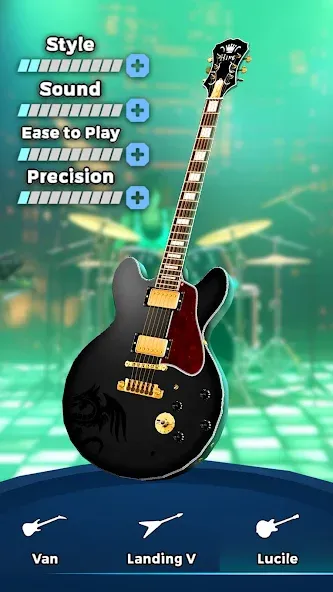 Guitar Band: Rock Battle (Гитарная группа)  [МОД Меню] Screenshot 2