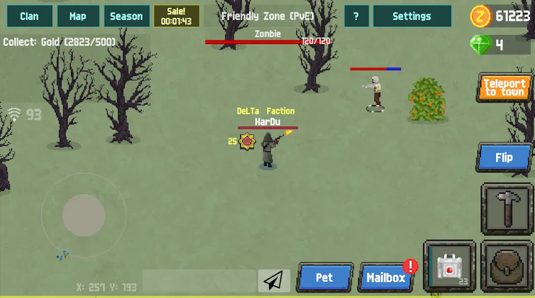 Zombix Online (Зомбикс Онлайн)  [МОД Много монет] Screenshot 3