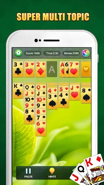 Solitaire Puzzle : Card Jigsaw (Солитер головоломка)  [МОД Mega Pack] Screenshot 4