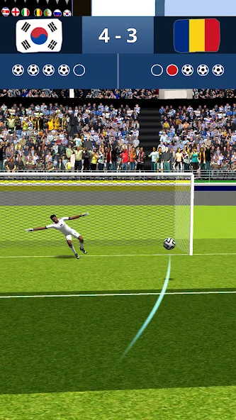 Final Shoot: Penalty-Shootout  [МОД Много монет] Screenshot 2