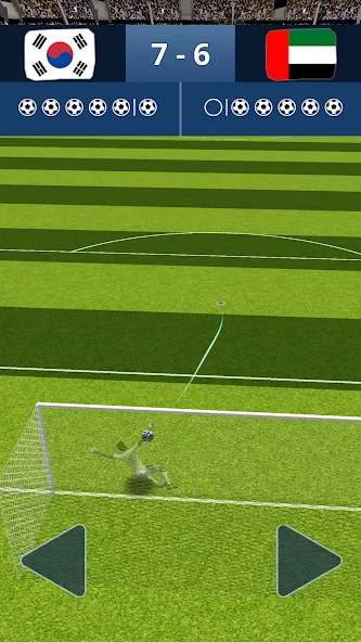 Final Shoot: Penalty-Shootout  [МОД Много монет] Screenshot 3