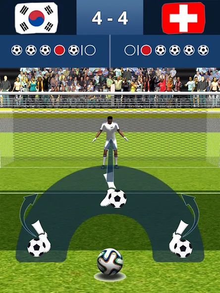 Final Shoot: Penalty-Shootout  [МОД Много монет] Screenshot 5