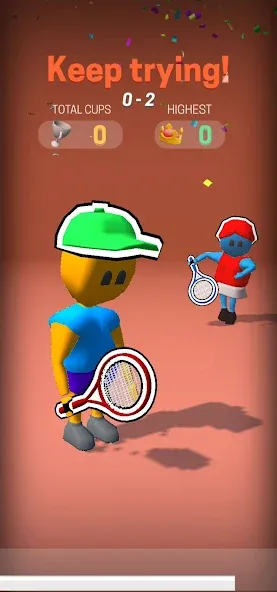 Deuce Hit! (Tennis)  [МОД Menu] Screenshot 2