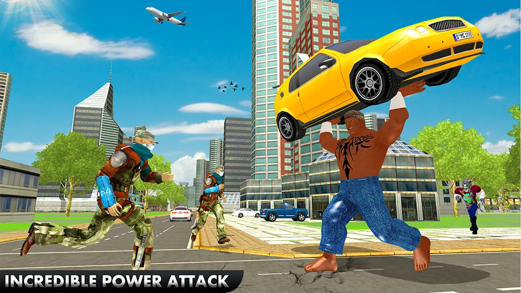 Black Monster Hero City Battle  [МОД Меню] Screenshot 3