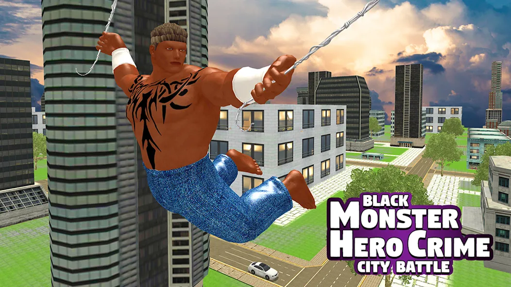 Black Monster Hero City Battle  [МОД Меню] Screenshot 4